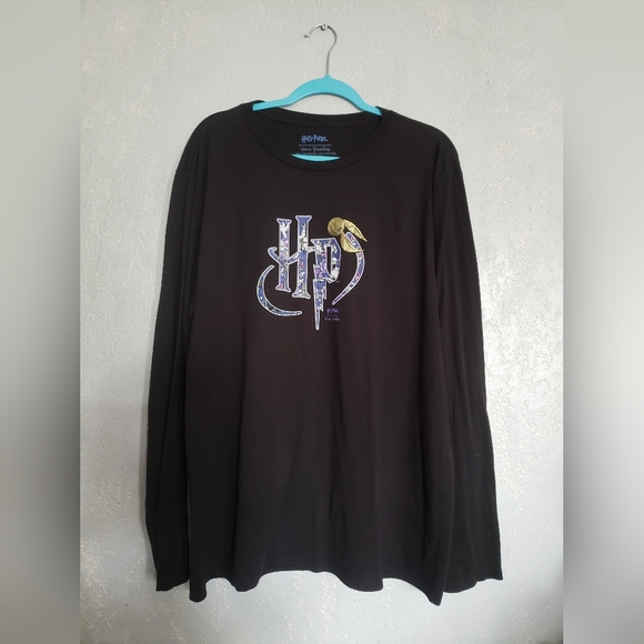 Vera Bradley Harry Potter Tops - Vera Bradley Harry Potter Long Sleeves Black T-shirt Size 2XL/2TG